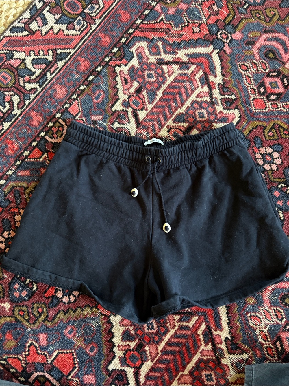 By Signe Black Drawstring Women’s Shorts Medium